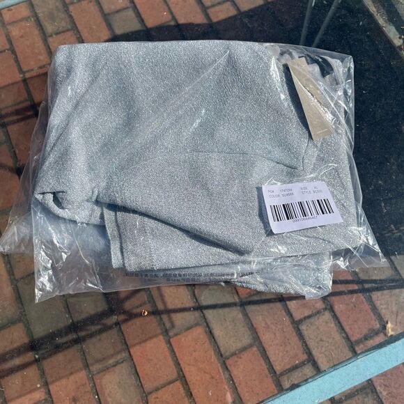 J Crew Lurex Twist Back Dress NWT - Picture 3 of 15